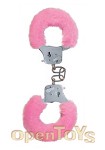 Furry Fun Cuffs - Pink Plush (Scala - ToyJoy)