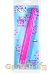 Triple Bubble Slider Vibrator Pink (Scala - ToyJoy)
