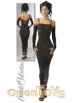 langes Lurexkleid Gr��e M/L (Orion)