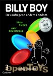 Billy Boy Condoms colored, moist - 3 Pack (Billy Boy)