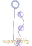 Magnifique Peak Pearls Clear Purple (Scala - ToyJoy)