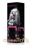 Pink Translucent Bondage Belt with Velcro (Bad Romance Toys)