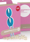 Smartballs Duo - white/turquoise (Fun Factory)