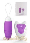 7 Speed Silicone Love Egg - Purple (Shots Toys)