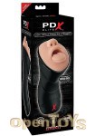 PDX Elite Deep Throat Vibrating Stroker (Pipedream - Extreme Toyz)