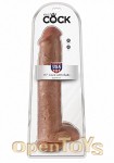 15 Inch Cock - with Balls - Tan (Pipedream - King Cock)