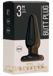 Butt Plug - Basic - 3 Inch - Black (Shots Toys - Plug and Play)