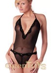 Body Resille Dentelle Noir 40/42 (Concorde)