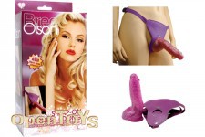 Bree Olson Glitter Glam Strap-On Harness and Dong 