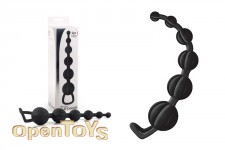 Silicone Butt Beads - Black 