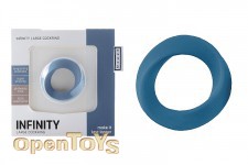 Infinity - Large Cockring - Blue 