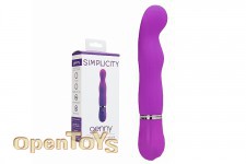Genny - Vibrating Massager - Purple 
