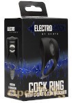 Cock Ring with C-Spot E-Stim Massager - Black (Shots Toys - ElectroShock)