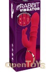 Rabbit Vibrator with 3 Moving Rings (You2Toys)