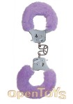 Furry Fun Cuffs - Purple Plush (Scala - ToyJoy)