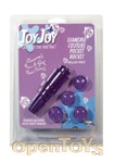 Diamond Couture Pocket Rocket - Brilliant Purple (Scala - ToyJoy)