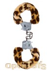 Furry Fun Cuffs - Leopard Plush (Scala - ToyJoy)