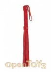 Whip Leather Small Red (Shots Toys)
