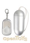 Vibrating Egg Deluxe Silver - Big Size (Shots Toys)