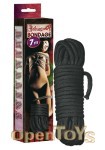 Bondage Seil 7m - Schwarz (fetish Collection)