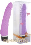 Silicone Classic Slim Vibrator - Purple (Seven Creations)