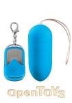 10-Speed Remote Vibrating Egg Blue - Big Size (Shots Toys)