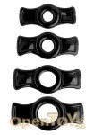 TitanMen Tools - Cock Ring Set Black (Doc Johnson)