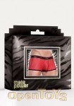 Mini Pouch Short Red - Extra Large (Male Power - Herringbone)