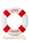 Buoy Cockring - Love Saver - Red (Shots Toys)