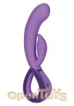 Leia Rechargeable Dual Action Wand - Lavender (Key)