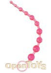 X-10 Beads - pink (California Exotic Novelties)