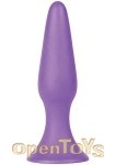 Silky Buttplug Big Size - Purple (Shots Toys)