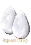 Crystal Glass Egg Large - Clear (NS Novelties)