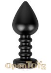 Fashionable Buttplug - Black (Shots Toys - Ouch!)