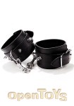 Spiked Leather Handcuffs (Shots Toys - Ouch!)
