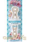 Reflections Glass Wand Shimmer - Silver (Doc Johnson)