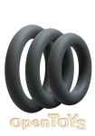 OptiMALE - 3 C-Ring Set - Thick - Slate (Doc Johnson)