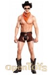 Cocky Cowboy Brown - L/XL (Male Power)