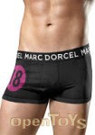 Boxer Adult Only Black/Fuchsia - L (Marc Dorcel Toys)
