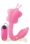 Bendable Butterfly Vibe - Pink (Adam & Eve)