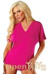 Tee Shirt Pink - Large (Bamboo Magic)