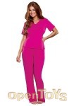 Lounge Pant Pink - Large (Bamboo Magic)