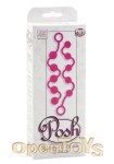 Silicone O Beads - 2 Sizes - Pink (California Exotic Novelties - Posh)