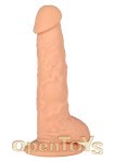 Dix Realistic Dong with Scrotum 20 cm - Flesh (NMC)