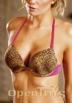 Push-up BH mit Leopardprint - 80C (Baci)