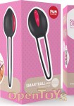 Smartballs Uno - raspberry/black (Fun Factory)