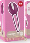 Smartballs Uno - white/grape (Fun Factory)