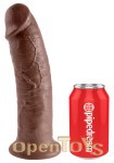 10 Inch Cock - Brown (Pipedream - King Cock)