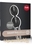 Smartballs Duo - grey/black (Fun Factory)