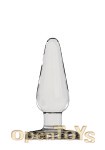 Buttplug - Glas - 5 Inch - Model 1 (Bottom Line)